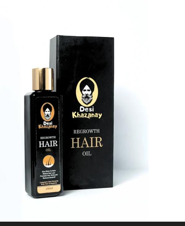 BEST HAIR OIL IN PAKISTAN -REGROWTH HAIR OIL